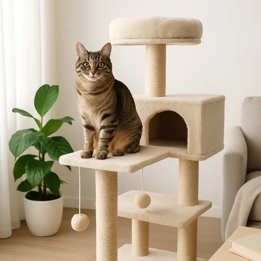 Cat Tree Features for Kittens